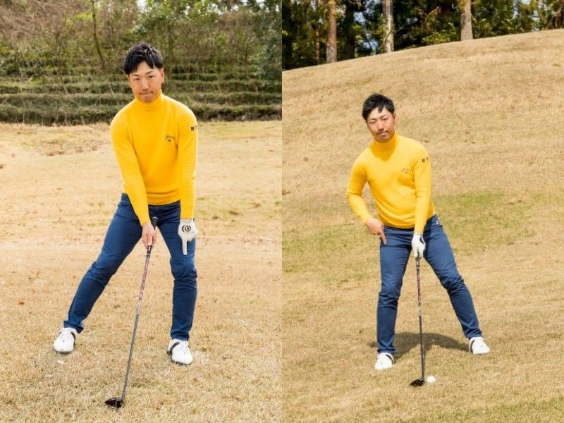 傾斜はFWだとミートしやすい！打ち方を状況別でレッスン