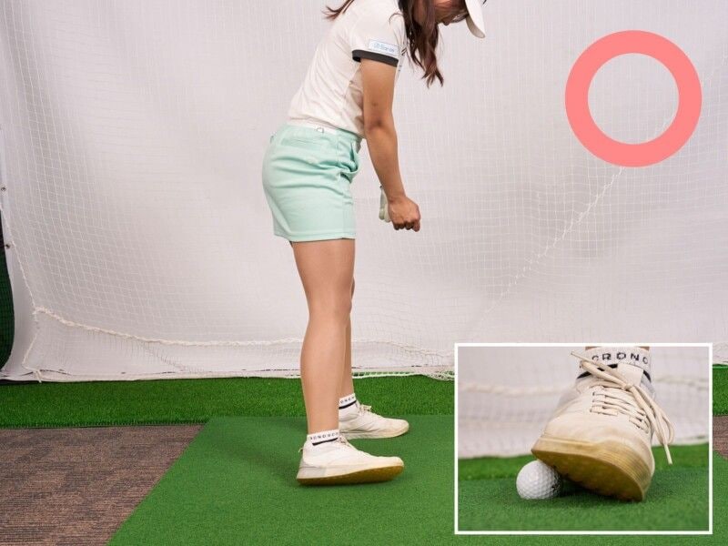 軸がぶれない前傾キープのコツ!女性コーチが解説