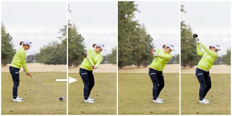 元ツアー選手の女子プロ先生が解説!現役女子のドライバーテクニック