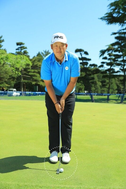 パターで“真芯”を簡単にミートする方法!男子プロが解説