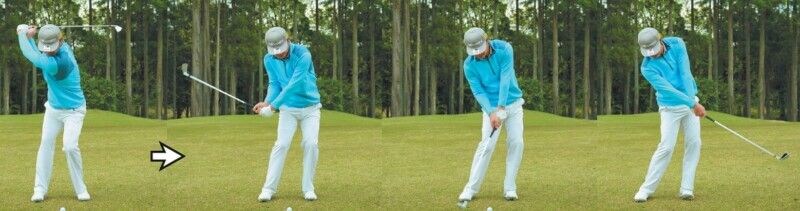 クラブは寝かせるのは間違いではない！男子プロが最新スイングを解説