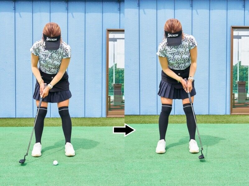 コイン1枚で「きれいな順回転」が身に付くパットドリル!女子プロがやり方を解説