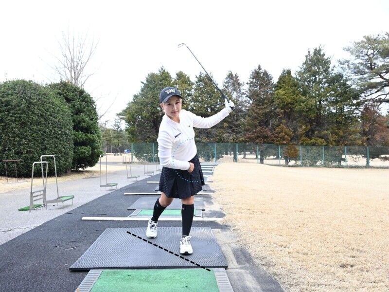 手打ちを直したいなら「お尻」に注目！女子プロ4人が飛距離アップのコツを解説
