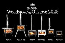 フルガラスで“炎を魅せる”薪ストーブ＆オイルストーブがキャンプで大活躍！