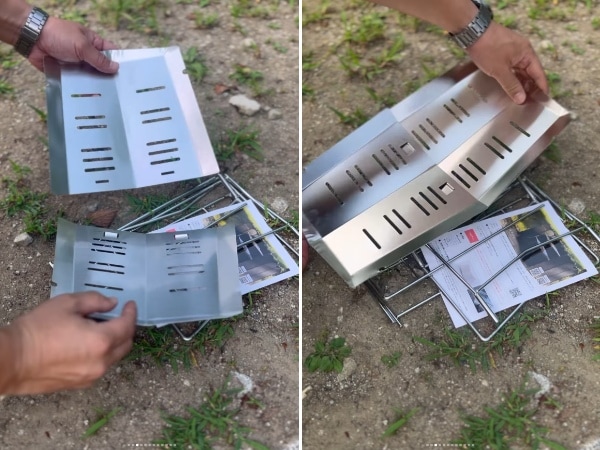 名車哲学を継ぐ無骨デザインが映える！A4サイズのコンパクトで優秀すぎる焚き火台とは？