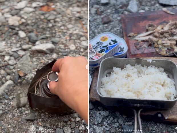 ほったらかしでご飯が完成！無骨キャンパー推しの自動炊飯シリンダーが優秀すぎる！