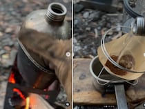 意外な使い道知ってる？焚き火に投入OKな漢の無骨派な湯沸かし方法が便利すぎる