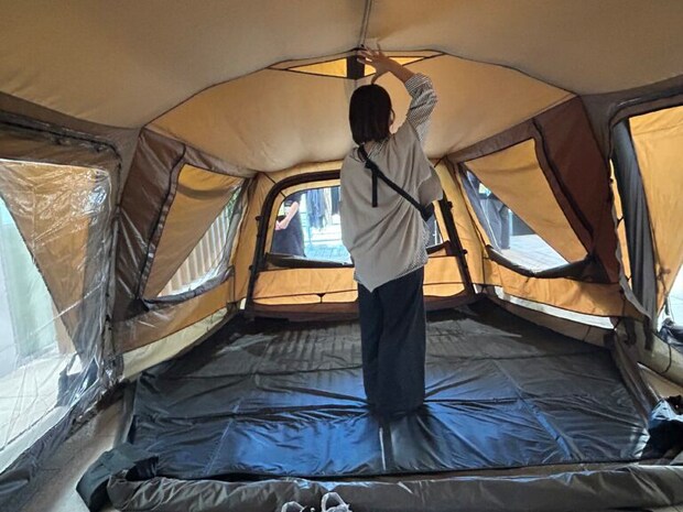 簡単設営15分！スノーピーク初のエアフレームシェルターが優秀すぎる