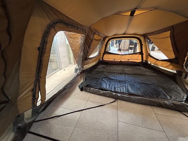 簡単設営15分!スノーピーク初のエアフレームシェルターが優秀すぎる