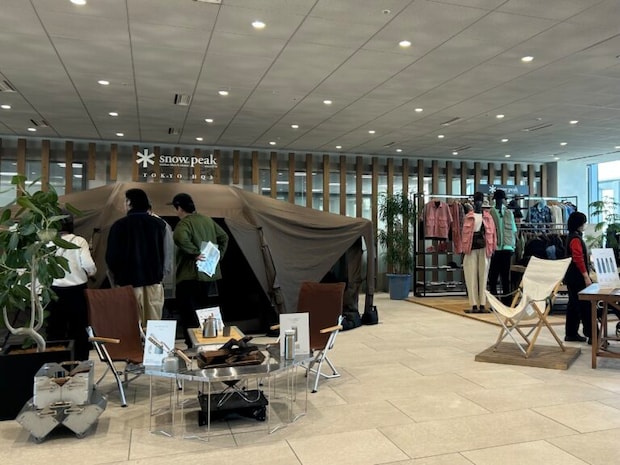 スノーピークの最新テントは10分で設営できちゃう!実際に展示会で見てみた