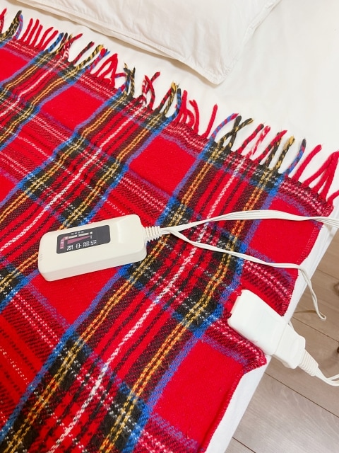 意外と知らない電気毛布の正しい使い方。冬キャンで何度も起きてしまう私が後悔したこと