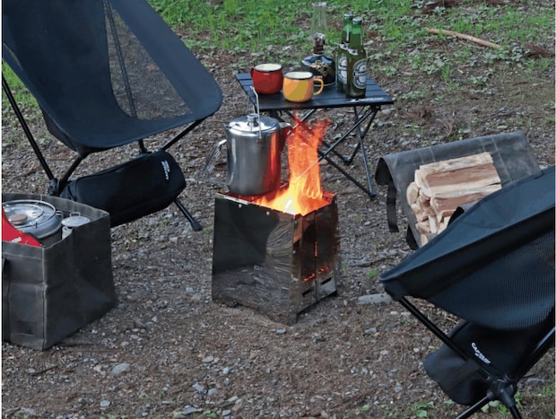 煙い、燃えない、寒い…冬キャン焚き火の正解は二次燃焼だった!?おすすめ焚き火台を紹介
