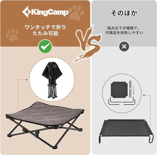 “地面の冷え”から愛犬を守る。冬キャンプで活躍する犬用ベッドおすすめ3選