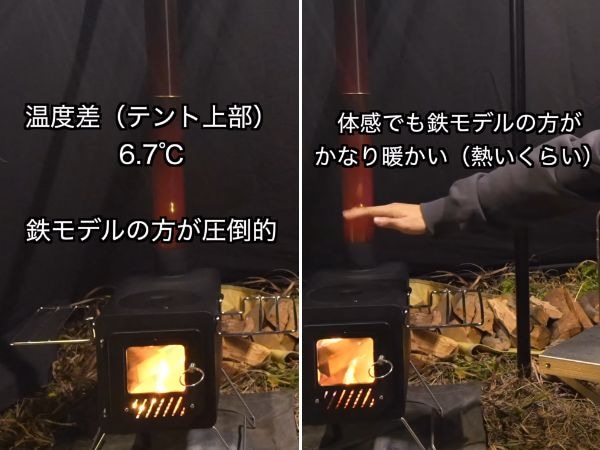 鉄vsステンレス、暖まりやすいのはどっち?薪ストーブを徹底検証
