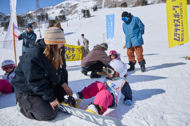 雪育新潟フェス@苗場初心者キッズ限定親子スノーボード無料体験