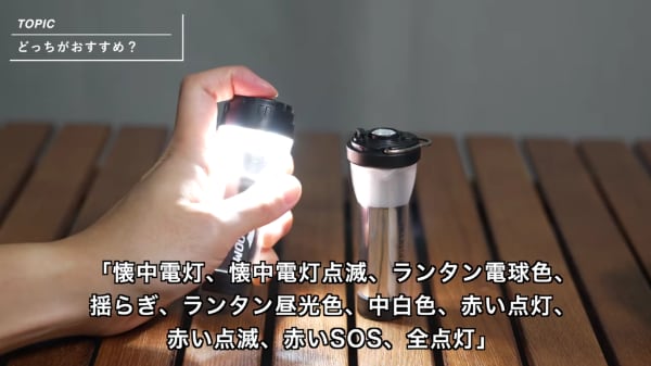 ゴールゼロ超え?5000mAhで3,000円!最新ランタンが優秀すぎる