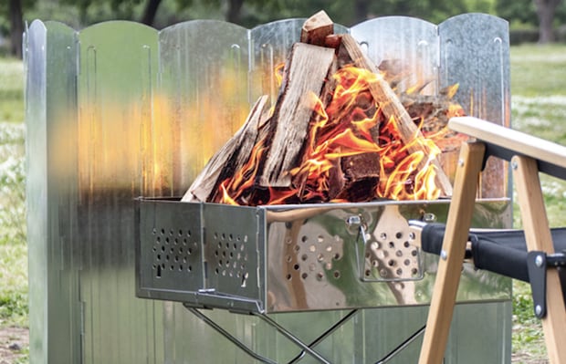 春キャンプの焚き火は風が敵!リフレクターおすすめ5選