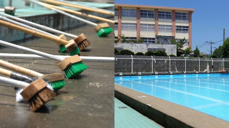 「藻やヘドロですべりやすい…業者に頼んで」学校のプール清掃は先生、児童、PTA頼みにSNSで疑問の声…「準備に時間、労力がかかる」対応分かれる学校、外部委託を進める自治体も