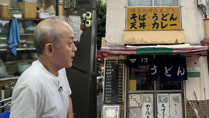 「暗黒汁」で愛され50年以上…深夜2時開店の老舗立ち食いそば店、店主が守り続ける"変えない味"と裏で店を支えるAI