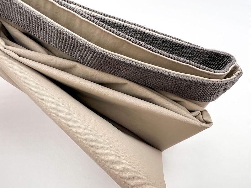 無印良品「高さが変えられる　ランチバッグ　ロールトップタイプ　大」が大人気