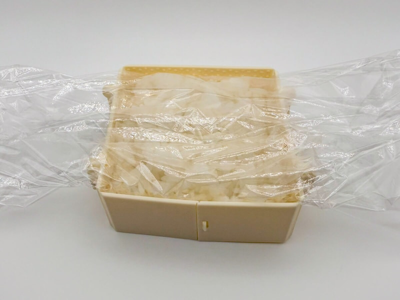 ダイソー「らくらくラップご飯」が大人気