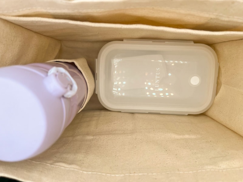 ダイソー「仕切りトートバッグ」が大人気