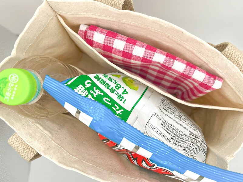 ダイソー「仕切りトートバッグ」が大人気