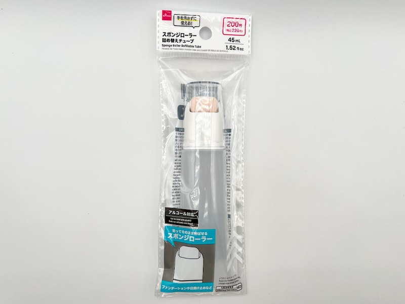 ダイソー「スポンジローラー詰め替えチューブ」