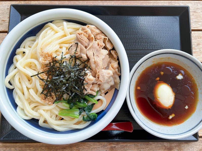 丸亀製麺「旨辛 豚つけ汁うどん」