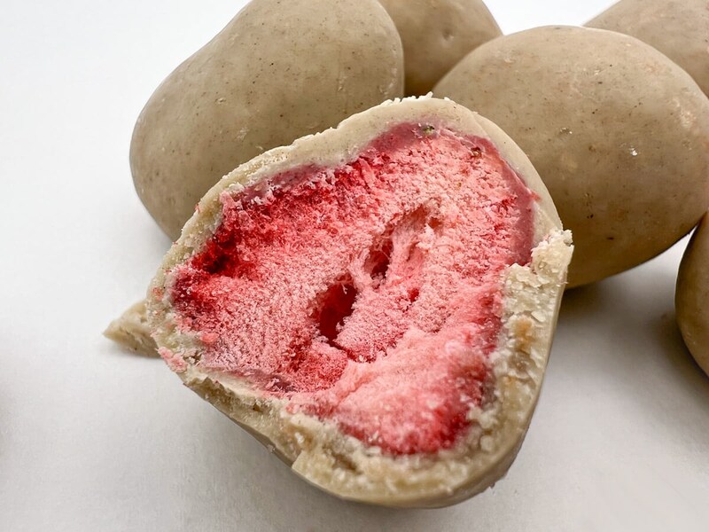 無印良品「不揃い アールグレイチョコがけいちご」