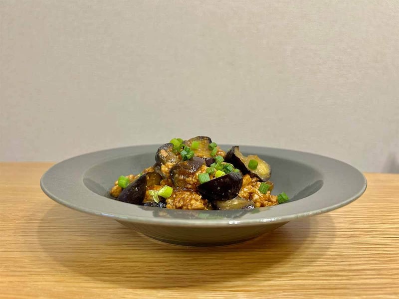 和田明日香さん「秋なすの豚みそ炒め」