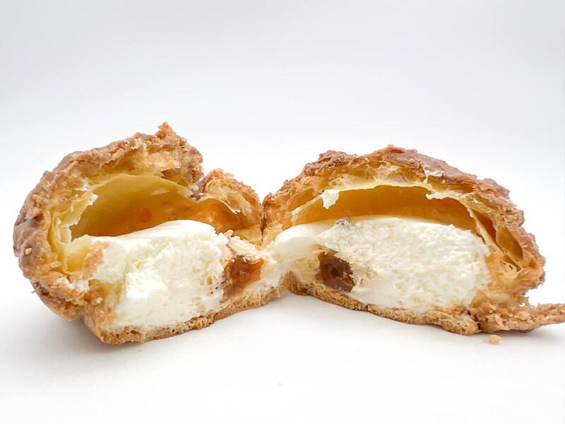 ローソンMERCER bisコラボ「Uchi Café×MERCER bis 生キャラメルクッキーシュー」