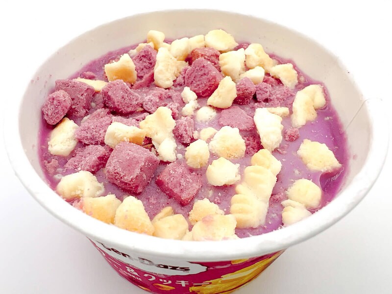 ファミマ「ハーゲンダッツ おさつバター&クッキー」