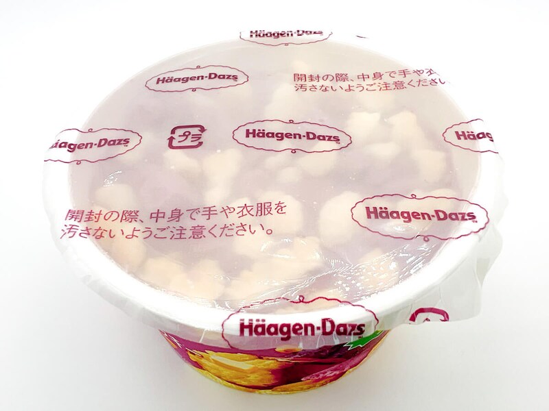 ファミマ「ハーゲンダッツ おさつバター&クッキー」