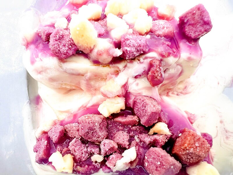 ファミマ「ハーゲンダッツ おさつバター&クッキー」