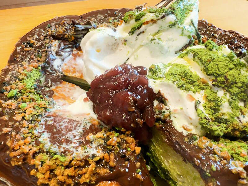 コメダ珈琲店「シロノワール ブラックモンブラン-宇治抹茶仕立て-」