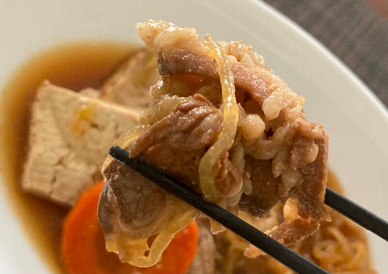 ファミリーマート「7種具材のすき焼き」