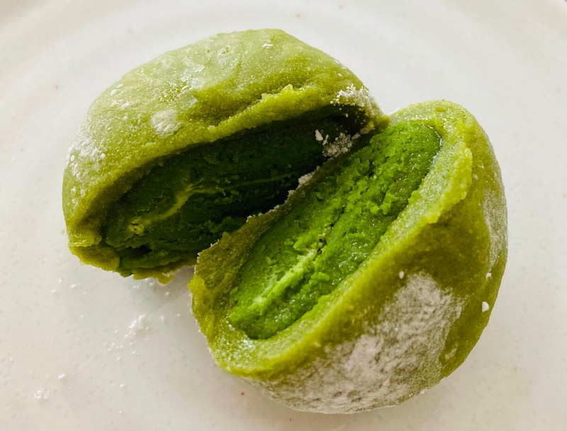 セブンイレブン「西尾の抹茶餡のくりーむ大福」