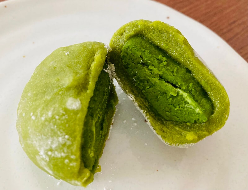 セブンイレブン「西尾の抹茶餡のくりーむ大福」