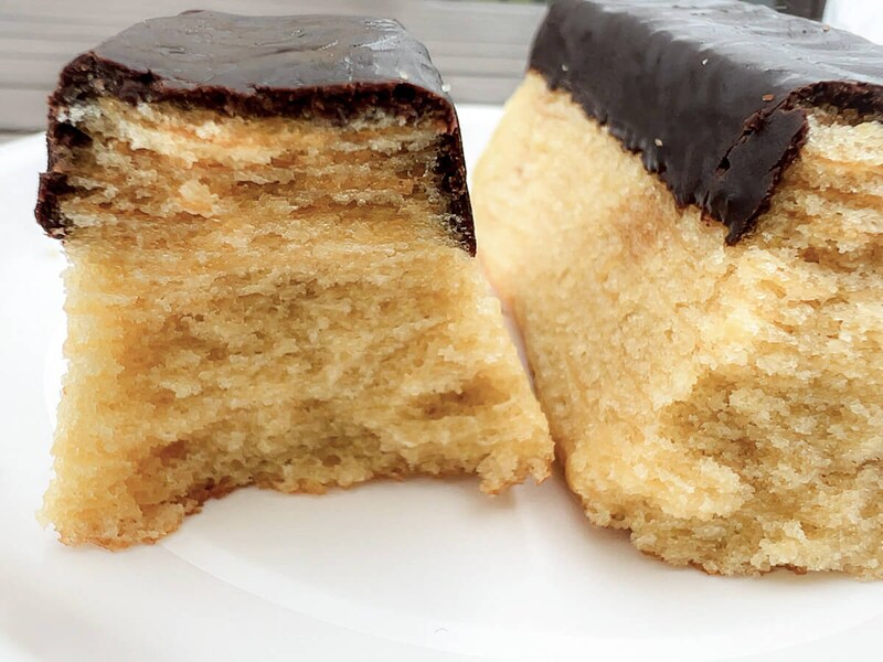 無印良品「不揃いバウム チョコがけバナナ」