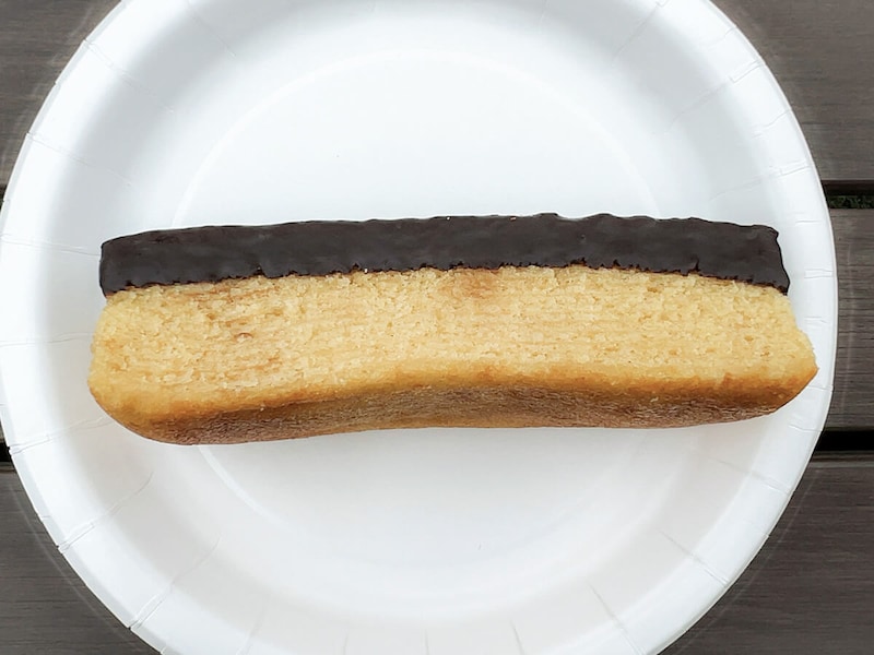 無印良品「不揃いバウム チョコがけバナナ」