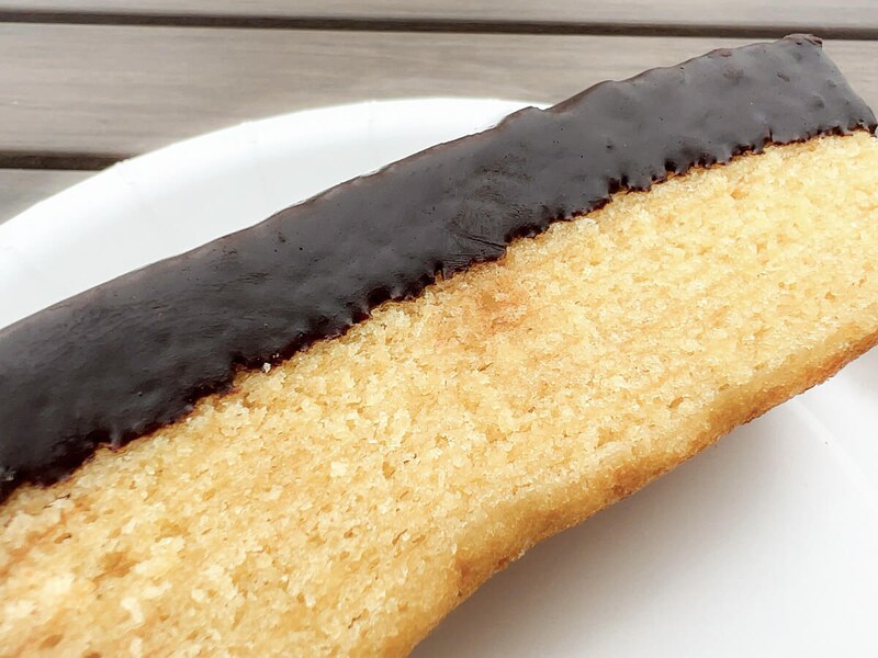 無印良品「不揃いバウム チョコがけバナナ」