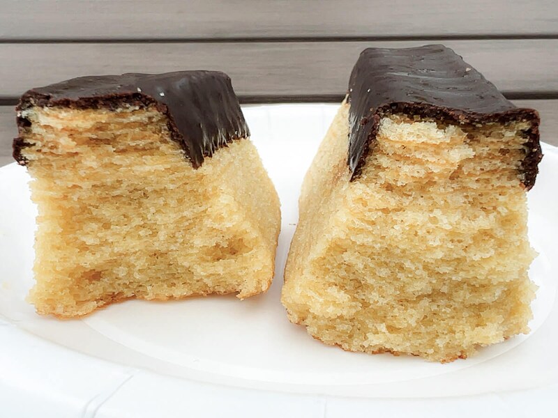 無印良品「不揃いバウム チョコがけバナナ」