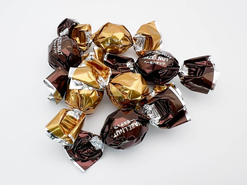 無印良品「ボンボンショコラ ヘーゼルナッツ＆塩キャラメル」