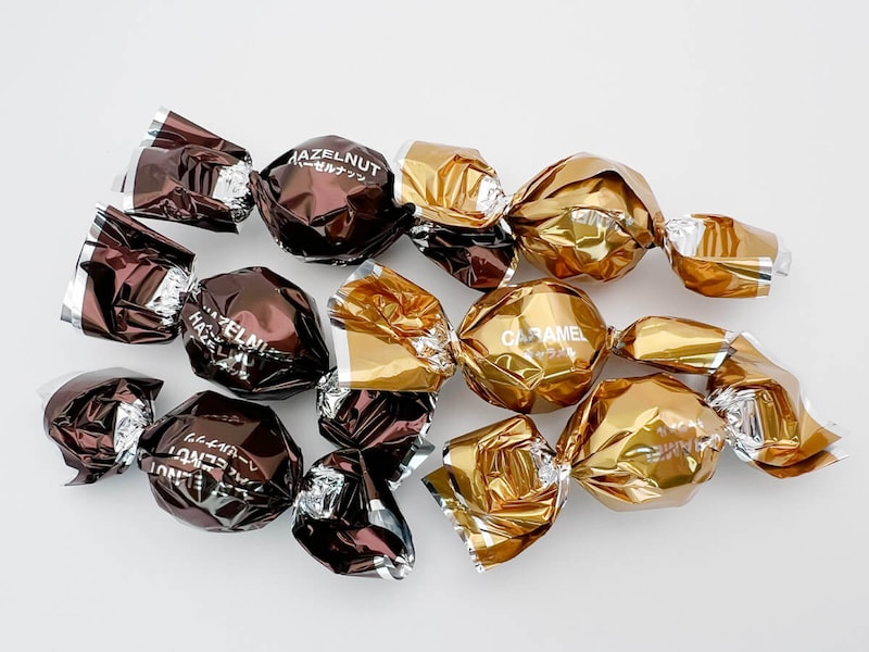 無印良品「ボンボンショコラ ヘーゼルナッツ＆塩キャラメル」
