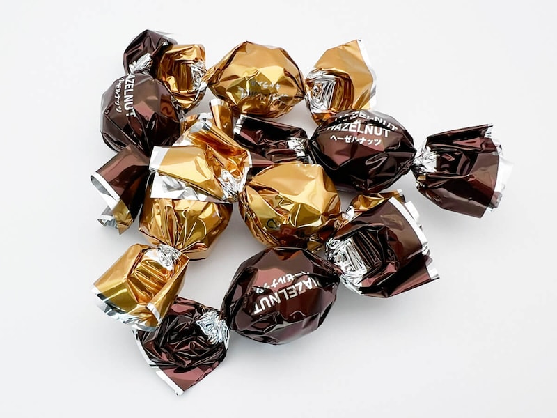 無印良品「ボンボンショコラ ヘーゼルナッツ＆塩キャラメル」