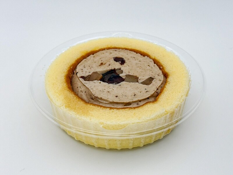 ローソン「プレミアムロールケーキ 2層のマロン」