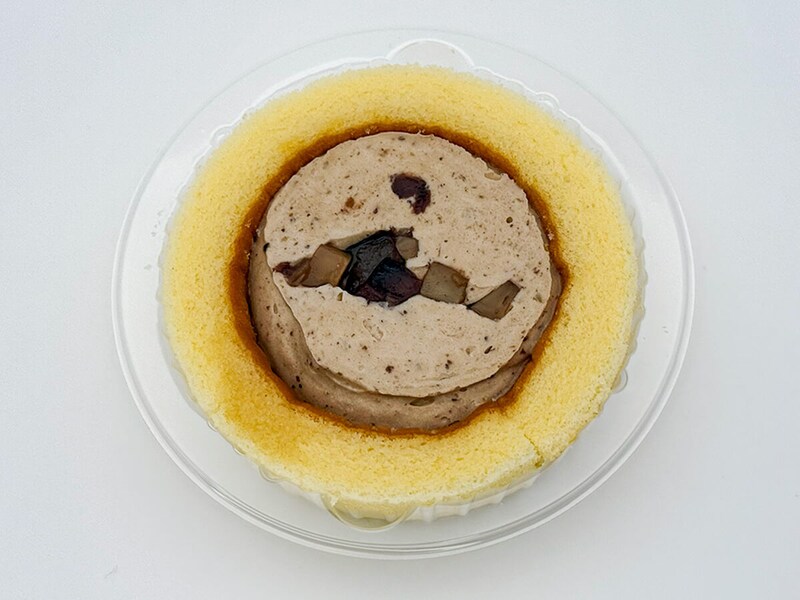 ローソン「プレミアムロールケーキ 2層のマロン」