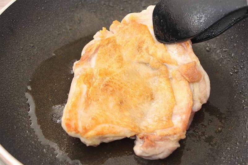 平野レミさん「きのこクリームチキン」