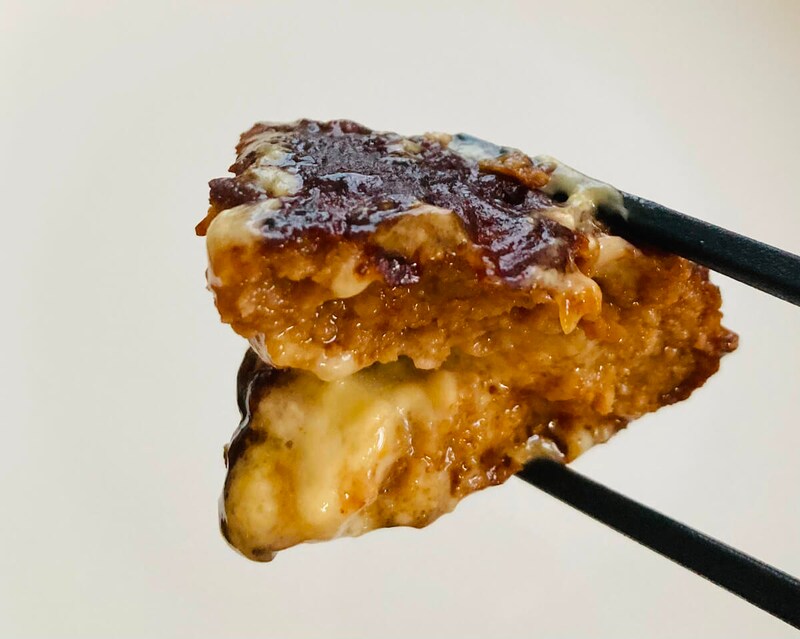 ローソン「肉厚!とろけるチーズハンバーグ」